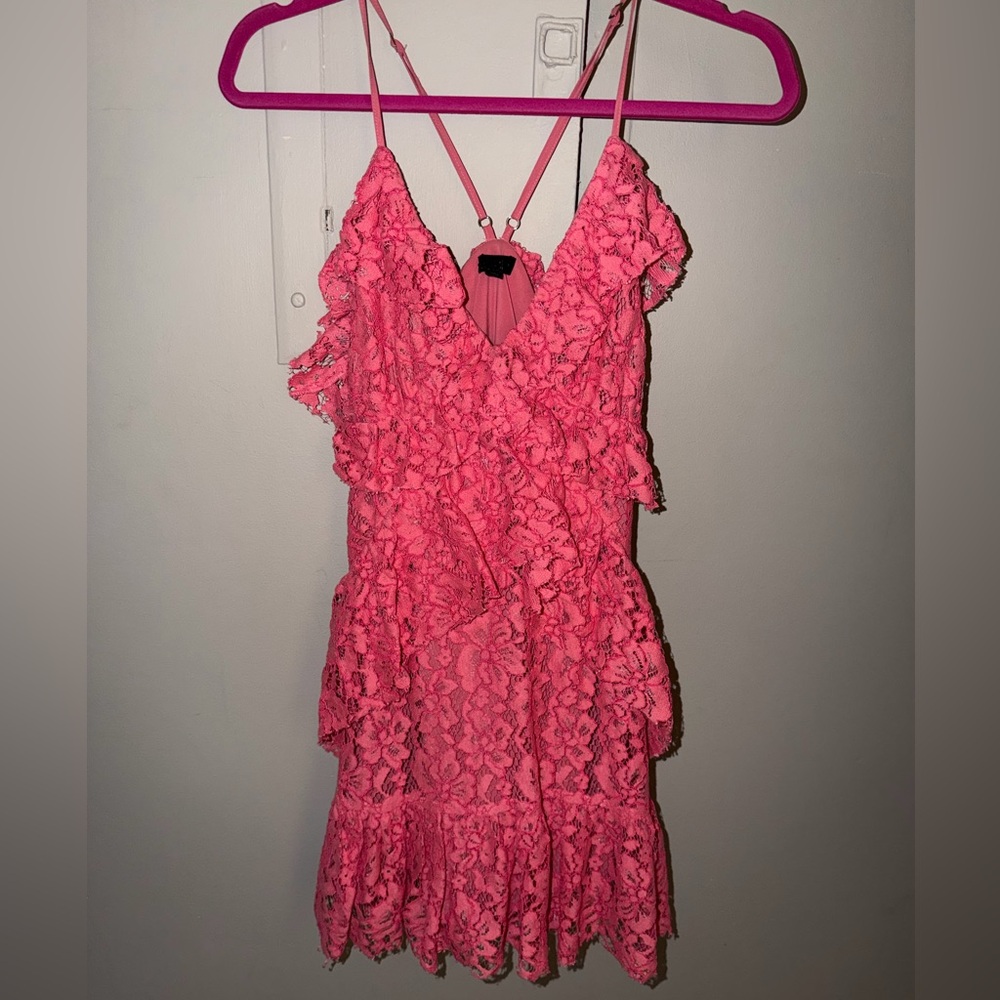 NBD Mugsy mini dress in pink - Picture 2 of 5